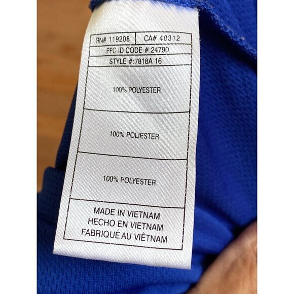 Adidas NBA Kristaps Porzingis New York Knicks  Jersey S Blue - Picture 6 of 6